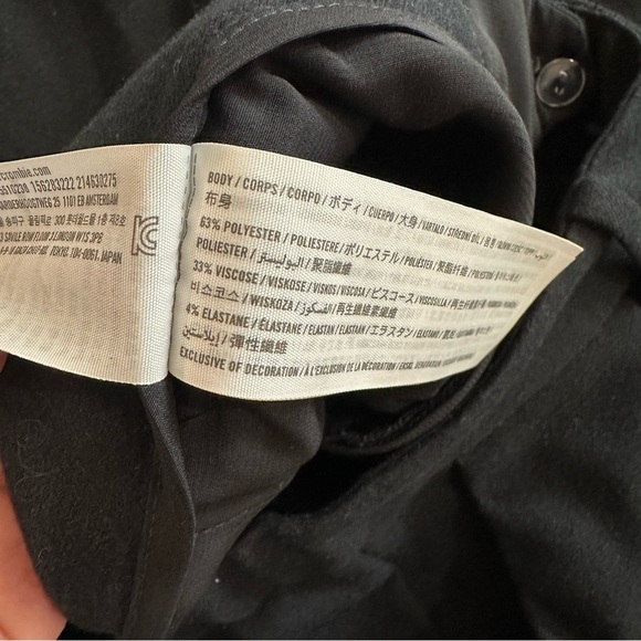 Abercrombie & Fitch Women’s Black Wide Leg Business Dress Pant Sz XLs NWT - Picture 7 of 9